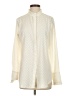Banana Republic Ivory Long Sleeve Blouse Size S - photo 1