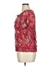 Kindred 100% Polyester Red Short Sleeve Blouse Size XL (petite) - photo 5