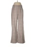 Princess Polly Plaid Brown Casual Pants Size 6 - photo 1