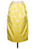 ASOS 100% Polyester Yellow Formal Skirt Size 10 - photo 1