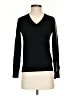 Banana Republic 100% Merino Extra Fine Wool Black Wool Pullover Sweater Size XS - photo 1