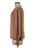 Express Brown Long Sleeve Blouse Size M - photo 5