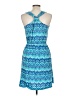Unbranded Print Blue Casual Dress Size M - photo 2