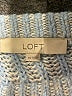Ann Taylor LOFT Blue Pullover Sweater Size XS - photo 7