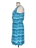 Unbranded Print Blue Casual Dress Size M - photo 5