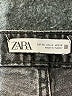 Zara Chevron-herringbone Black Jeans Size 4 - photo 7