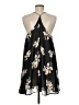 Audrey 3+1 100% Polyester Floral Black Casual Dress Size M - photo 2