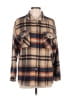 Unbranded 100% Polyester Plaid Brown Fleece Size L - photo 1