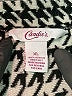Candie's Houndstooth Black Casual Skirt Size XL - photo 4