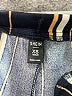 Shein Stripes Blue Casual Pants Size XS - photo 7