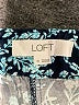 Ann Taylor LOFT 100% Rayon Print Blue Casual Pants Size XS - photo 4