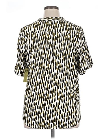 Perseption Concept Short Sleeve Blouse (view 2)
