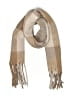 L.A. Express 100% Polyester Brown Tan Scarf One size - photo 1