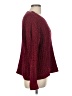 Macaron 100% Polyester Burgundy Pullover Sweater Size M - photo 4