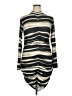 Boohoo Stripes Gray Casual Dress Size 14 - photo 1