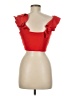Obsessive Love Red Sleeveless Blouse Size M - photo 2