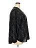 Youtalia 100% Polyester Black 3/4 Sleeve Blouse Size XXL - photo 4