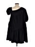 Shein 100% Polyester Solid Black Casual Dress Size 12 - photo 2