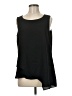 Bisou Bisou 100% Polyester Black Sleeveless Blouse Size M - photo 1