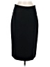 Louben Solid Black Formal Skirt Size 6 - photo 1