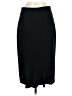 Louben Solid Black Formal Skirt Size 6 - photo 2