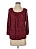 MICHAEL Michael Kors Red 3/4 Sleeve Blouse Size S - photo 1