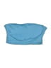 Xhilaration Blue Swimsuit Top Size S - photo 1