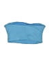 Xhilaration Blue Swimsuit Top Size S - photo 2