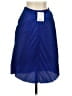 Topshop Solid Blue Formal Skirt Size 0 - photo 2