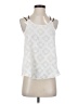 Astr White Sleeveless Blouse Size S - photo 1