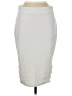 Bisou Bisou Solid Ivory Formal Skirt Size M - photo 1