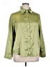 Unbranded Metallic Green Long Sleeve Blouse Size 1X - photo 1