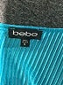 Bebe 100% Polyester Solid Teal Jumpsuit Size S - photo 4