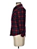 Primark 100% Cotton Plaid Red Long Sleeve Button-Down Shirt Size 0 - photo 5