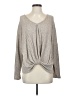Peach Love Gray Tan Pullover Sweater Size XXS - photo 1