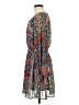 Entro 100% Polyester Paisley Blue Casual Dress Size M - photo 5