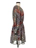 Entro 100% Polyester Paisley Blue Casual Dress Size M - photo 4