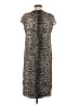 Talbots Animal Print Brown Casual Dress Size 12 - photo 2