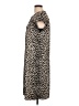 Talbots Animal Print Brown Casual Dress Size 12 - photo 5