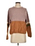 Madewell Color Block Brown Pullover Sweater Size S - photo 1