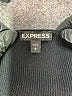 Express Solid Gray Casual Dress Size L - photo 7