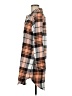 Unbranded Plaid Orange 3/4 Sleeve Blouse Size M - photo 5