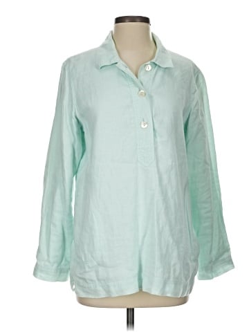 J.Jill 3/4 Sleeve Button-Down Shirt (view 1)