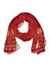 Unbranded Paisley Red Scarf One size - photo 1