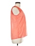 Vero Moda 100% Polyester Polka Dots Orange Sleeveless Blouse Size M - photo 4