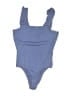 Listicle Blue Bodysuit Size M - photo 1