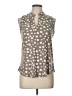 SJS Gray Sleeveless Blouse Size L - photo 1