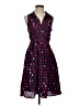 Tylho 100% Rayon Hearts Blue Cocktail Dress Size XS - photo 1