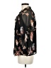 J by Joie 100% Polyester Floral Black 3/4 Sleeve Blouse Size M - photo 5