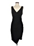Bisou Bisou Solid Black Cocktail Dress Size 6 - photo 1